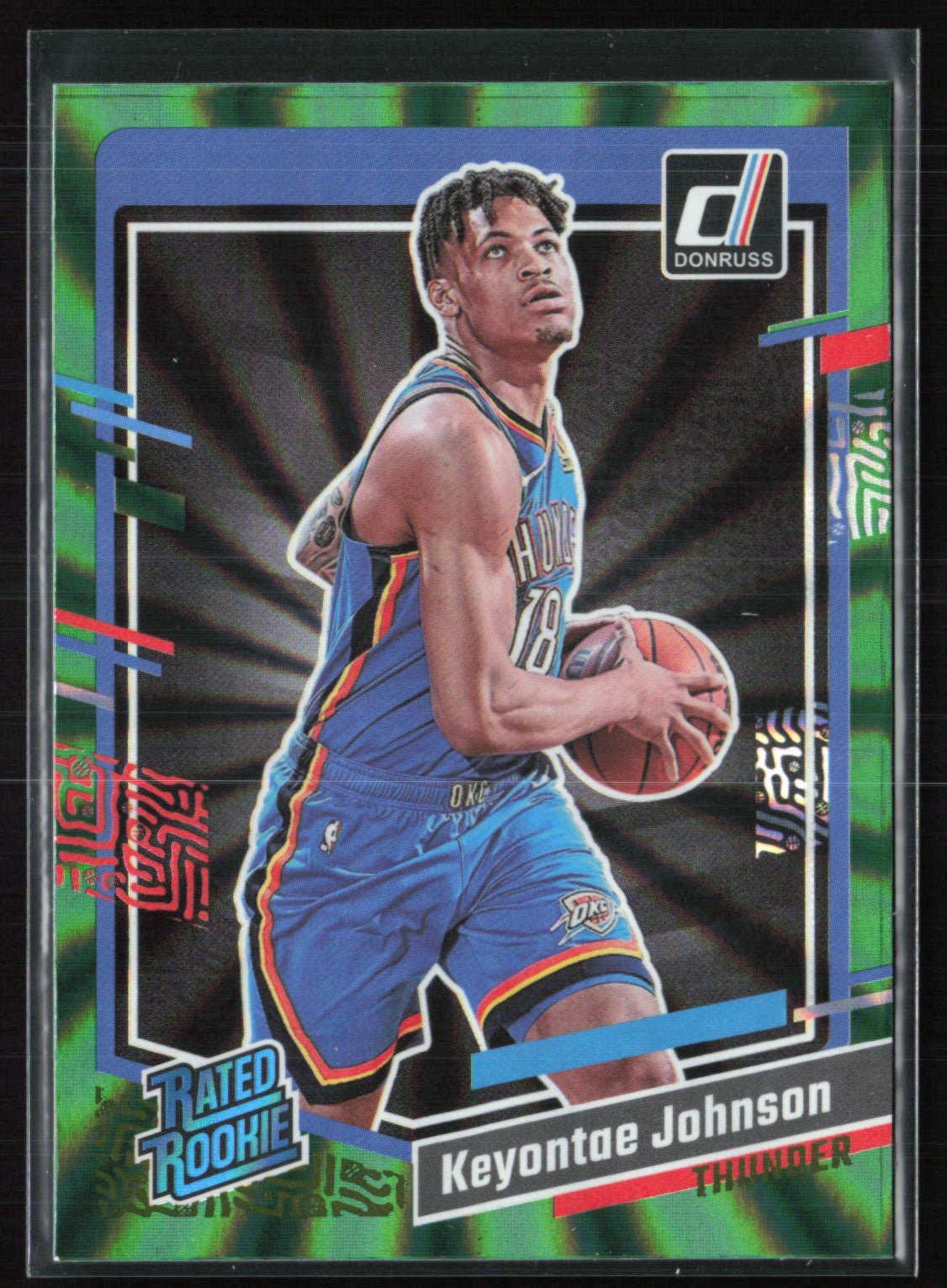 Keyontae Johnson RC Green Laser