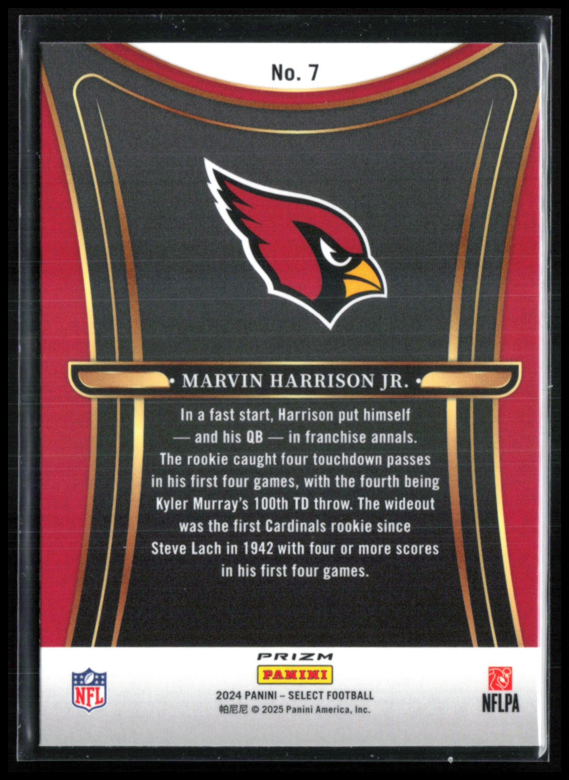 Marvin Harrison Jr. RC Silver Phenomenon