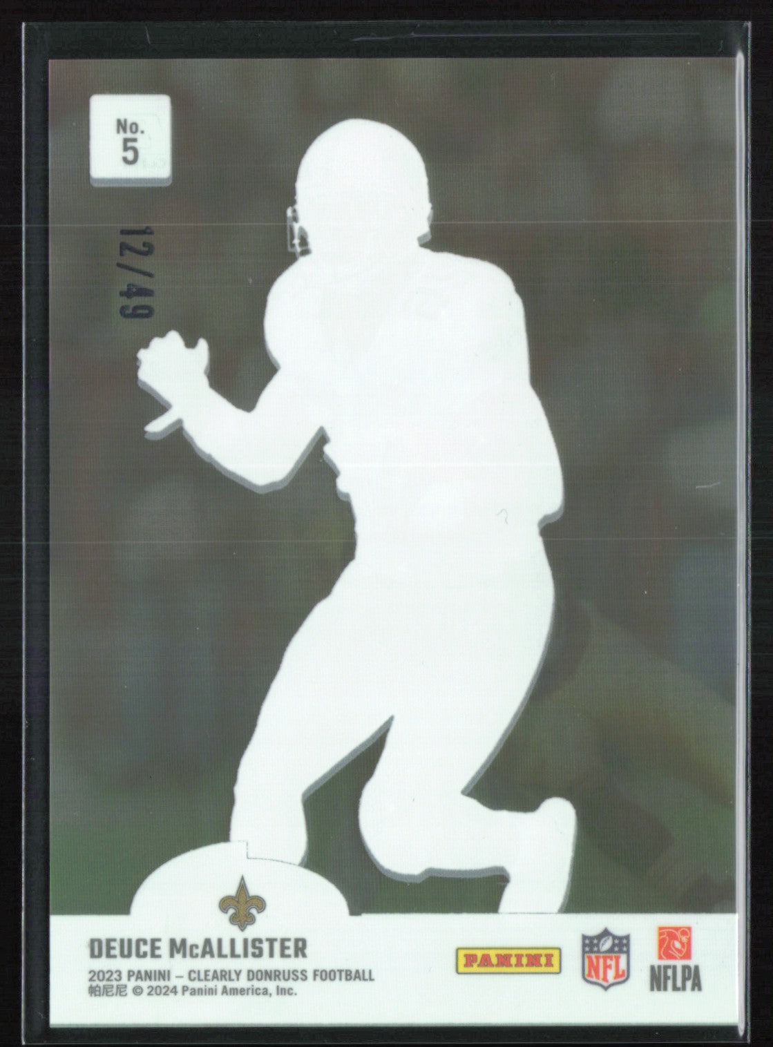 Deuce McAllister /49 Acetate