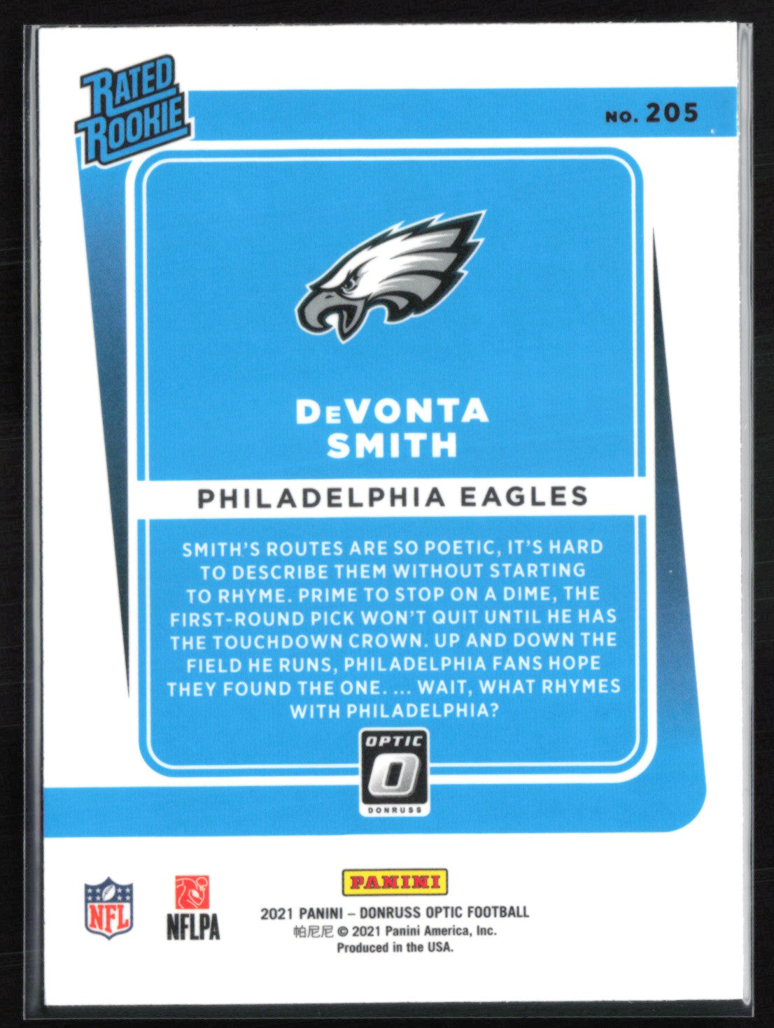 DeVonta Smith RC Rated Rookie