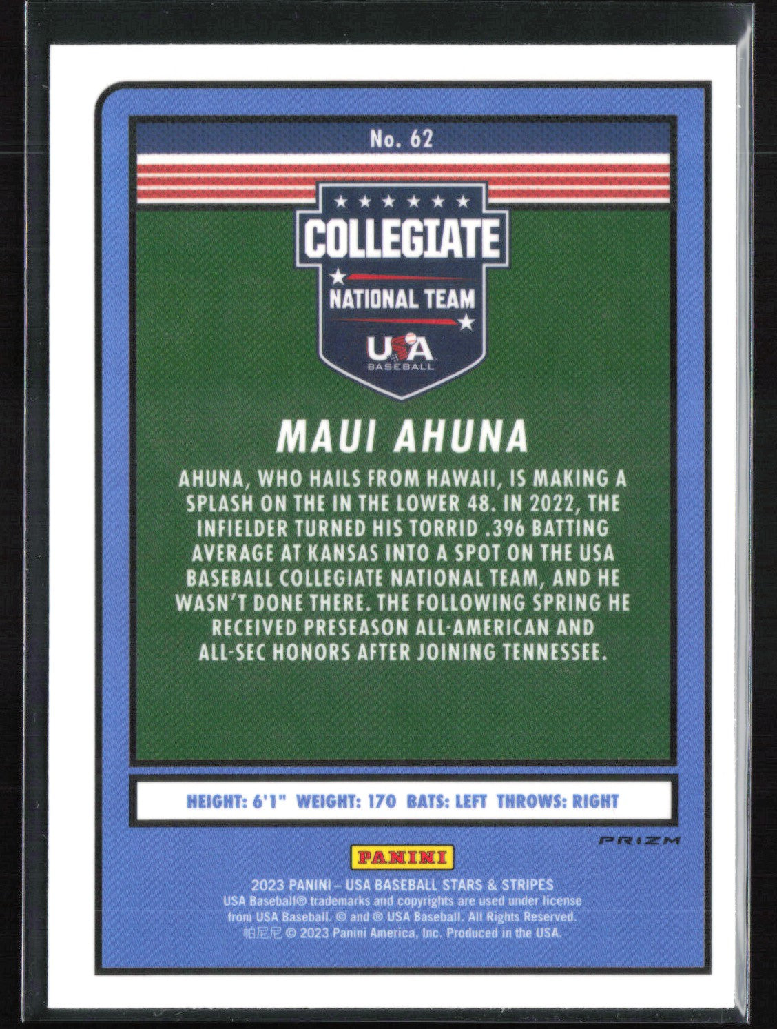 Maui Ahuna Red White Stripe