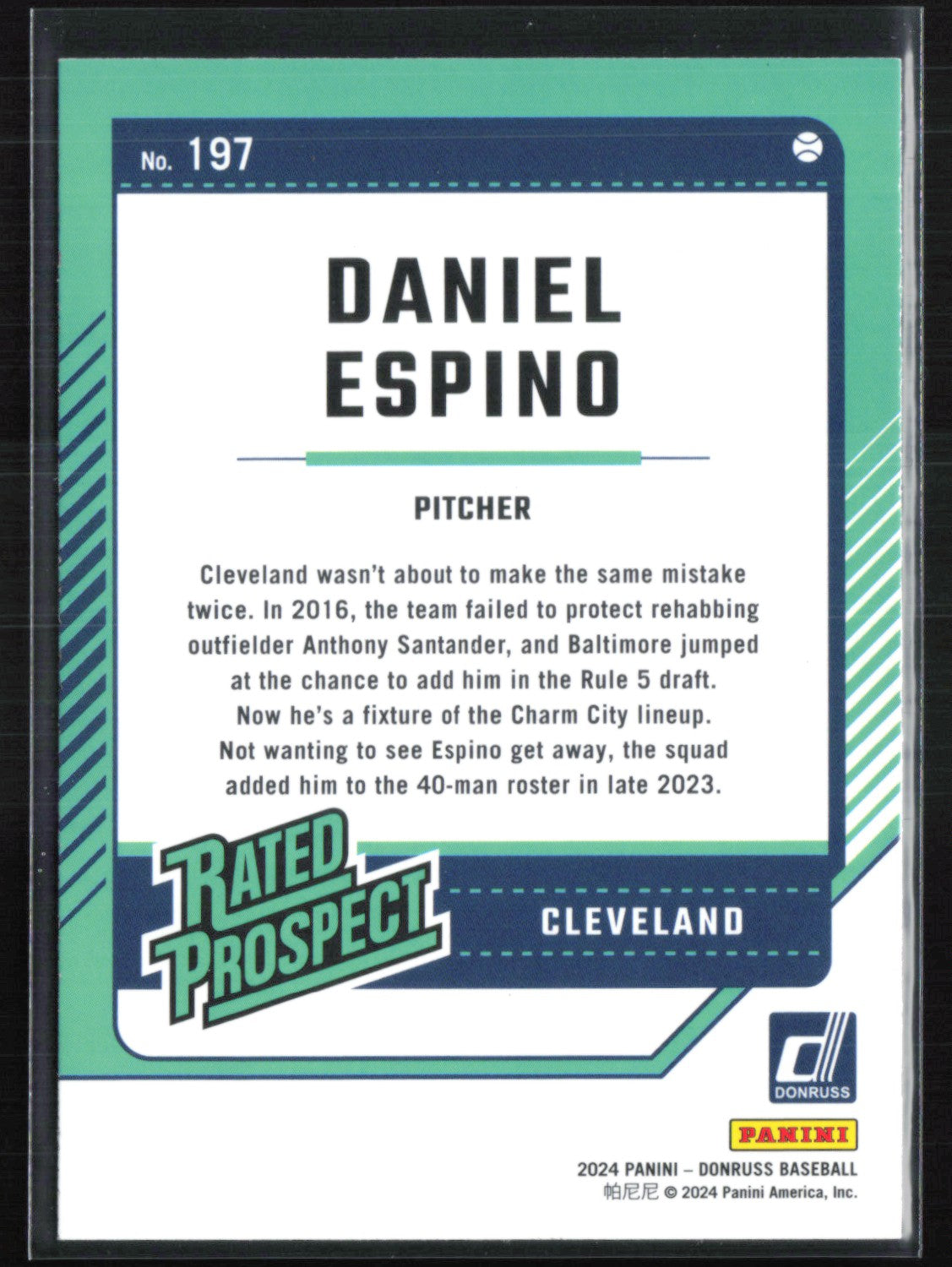 Daniel Espino Prosepct Liberty Parallel