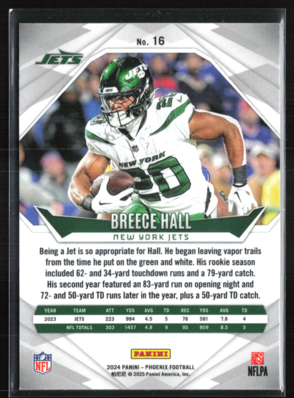 Breece Hall Purple