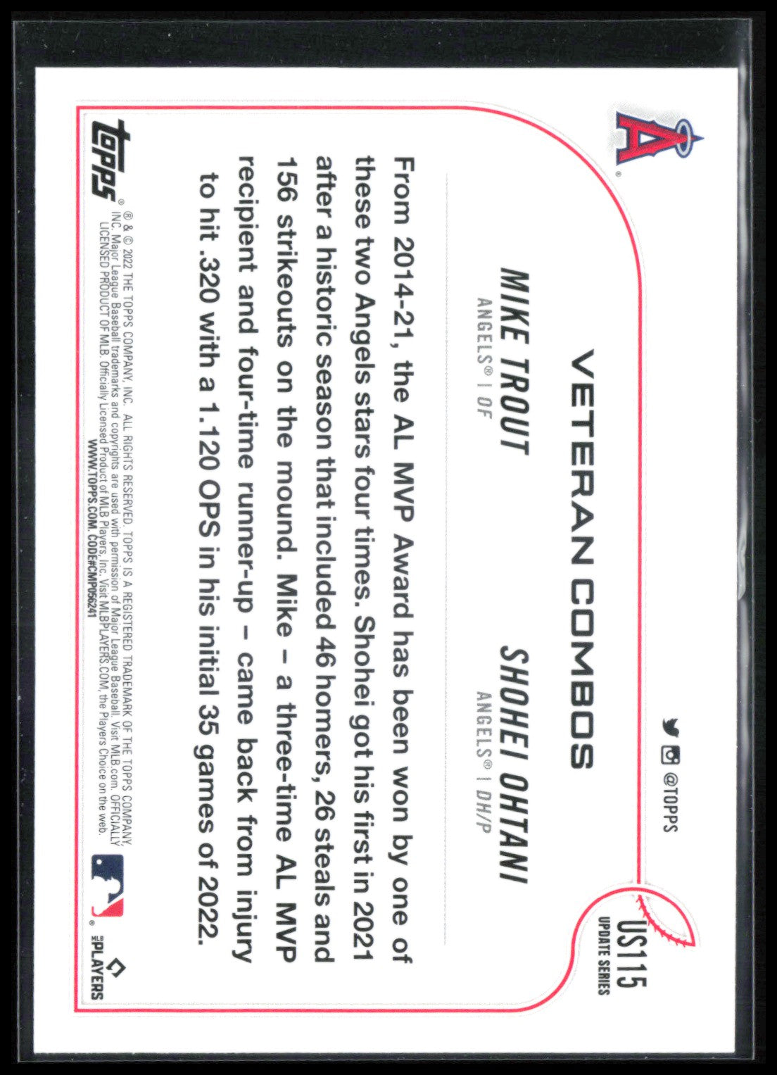 MVP Caliber (Mike Trout/Shohei Ohtani) VC