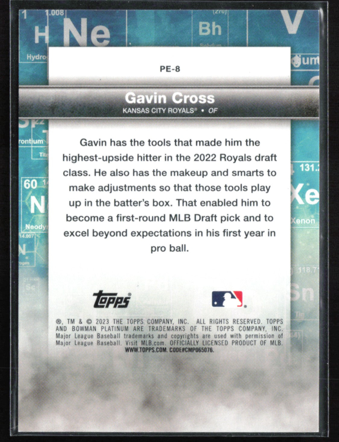 Gavin Cross /75 Prospects