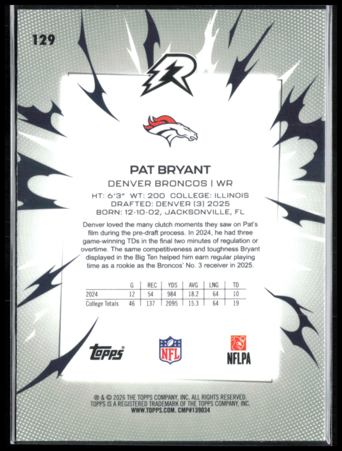 Pat Bryant RC