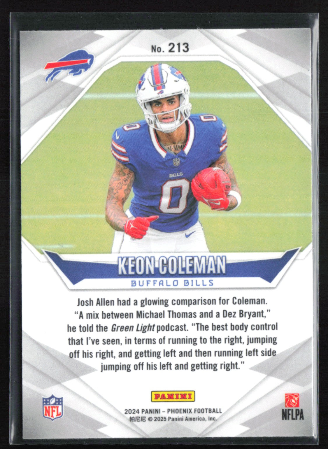 Keon Coleman RC