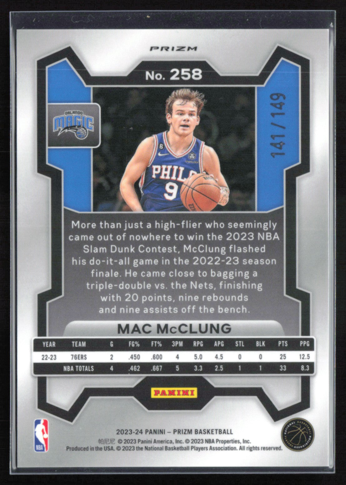 Mac McClung Purple Ice /149