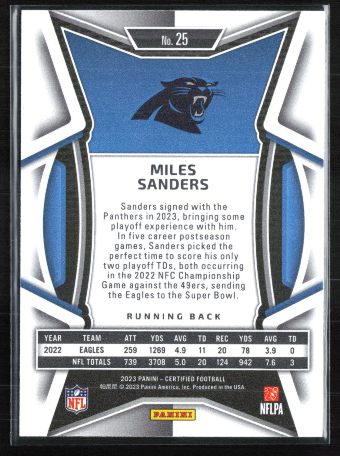Miles Sanders /275 Mirror