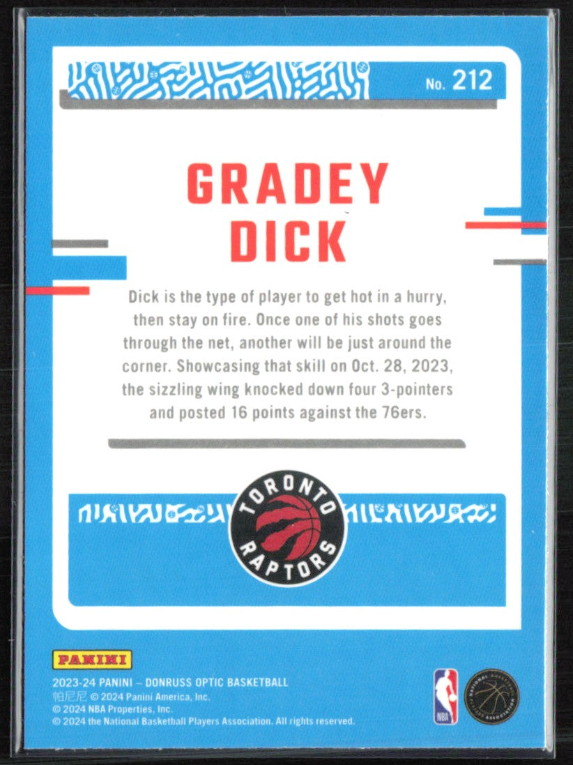 Gradey Dick RC