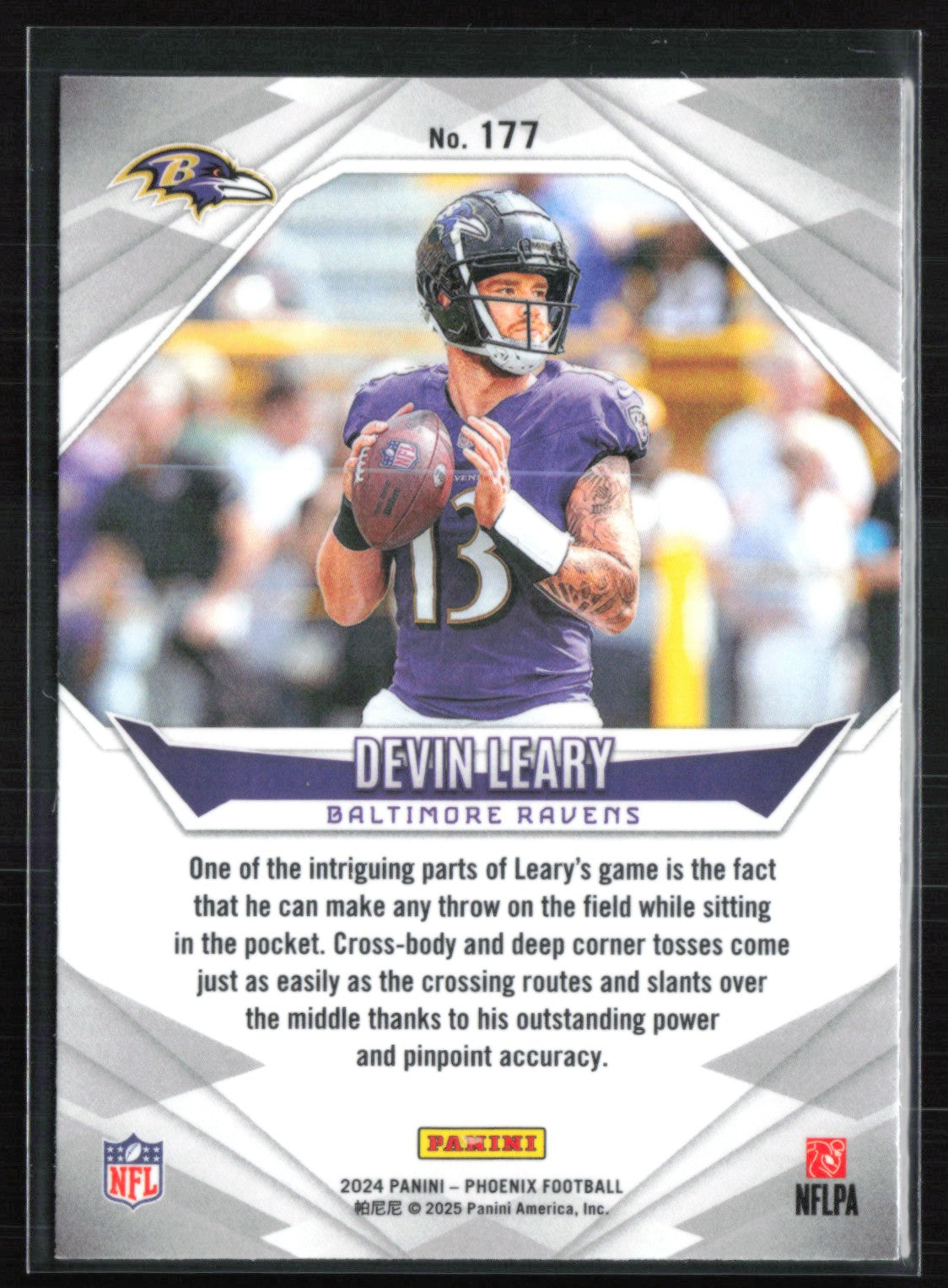 Devin Leary RC Purple
