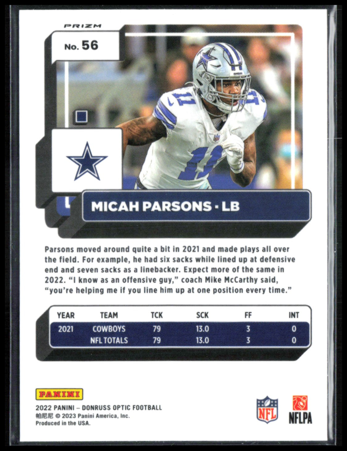 Micah Parsons Holo