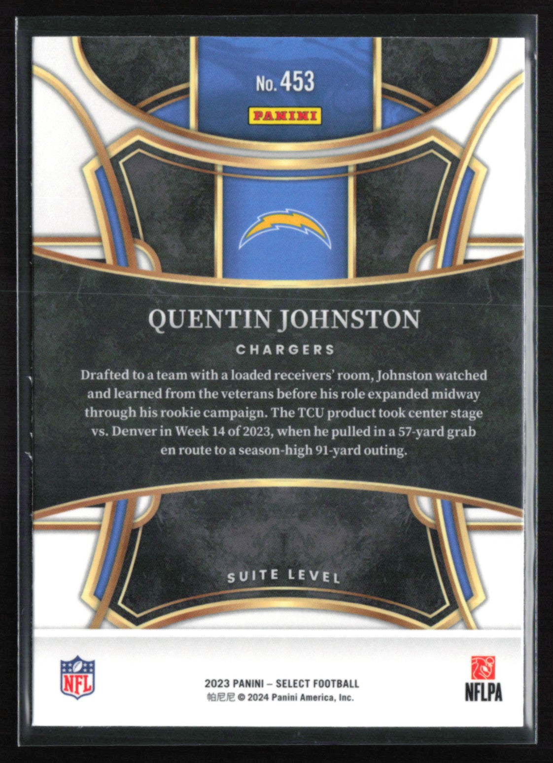 Quentin Johnston RC