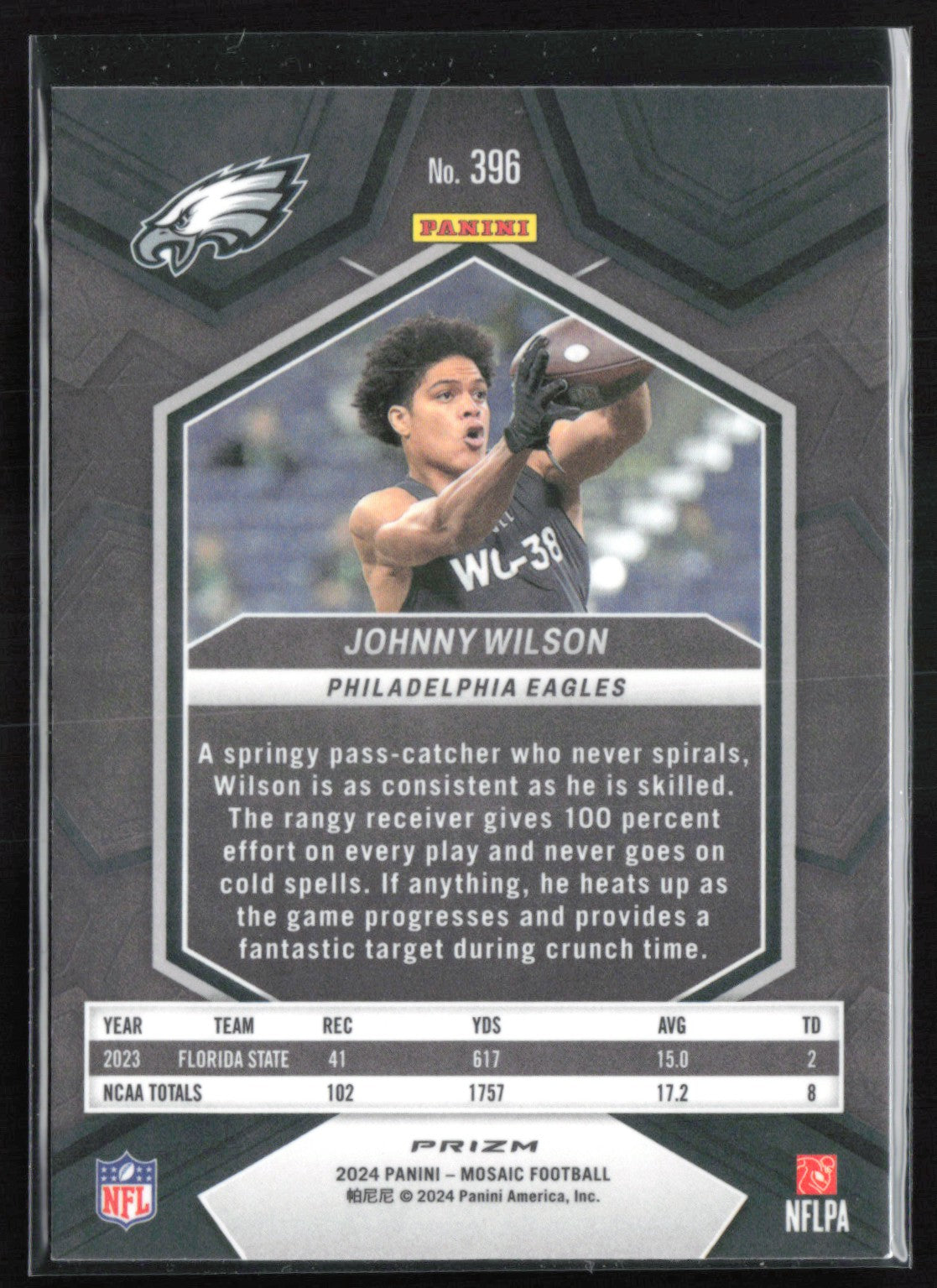 Johnny Wilson RC Mosaic Prizm
