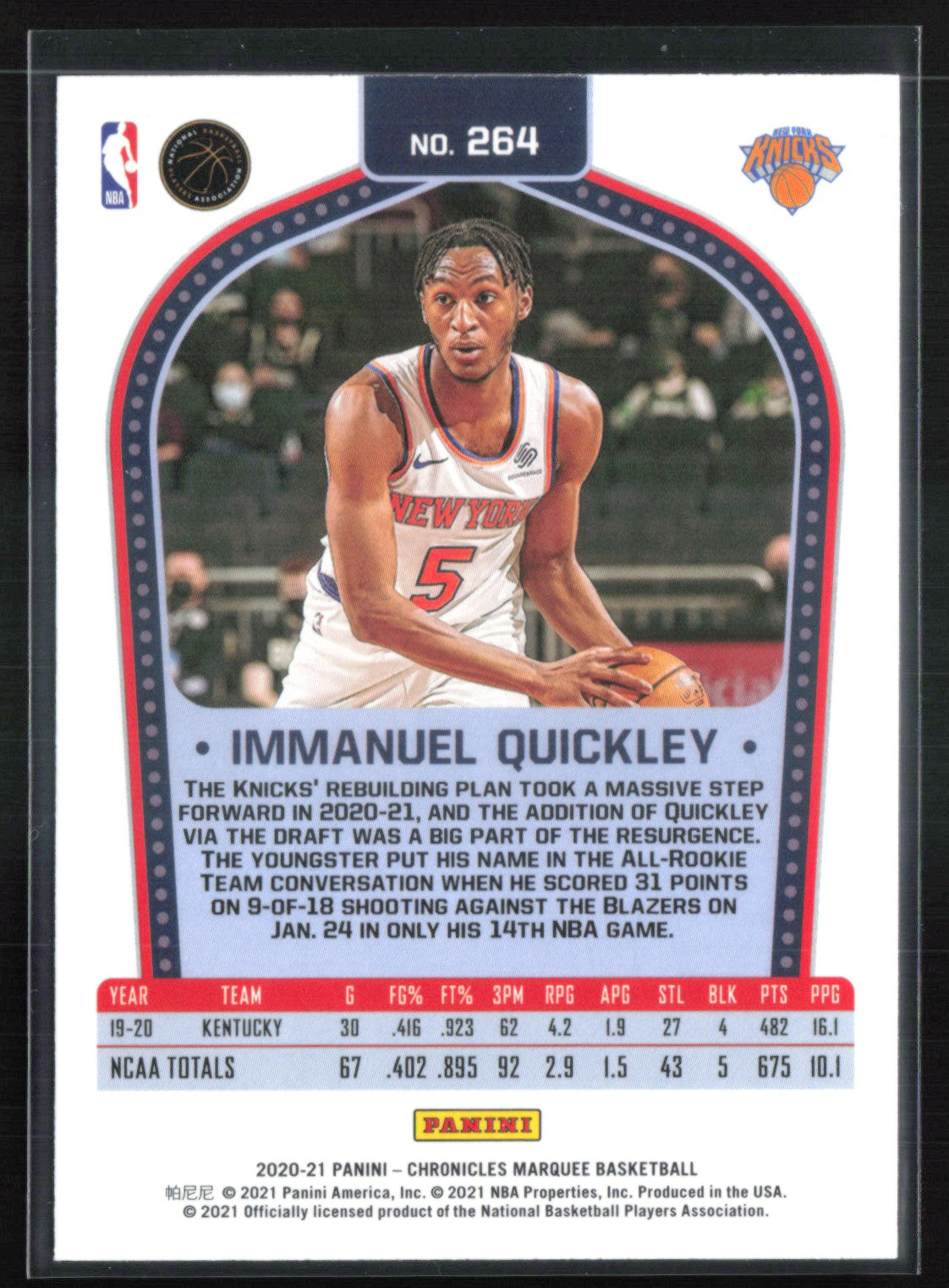 Immanuel Quickley