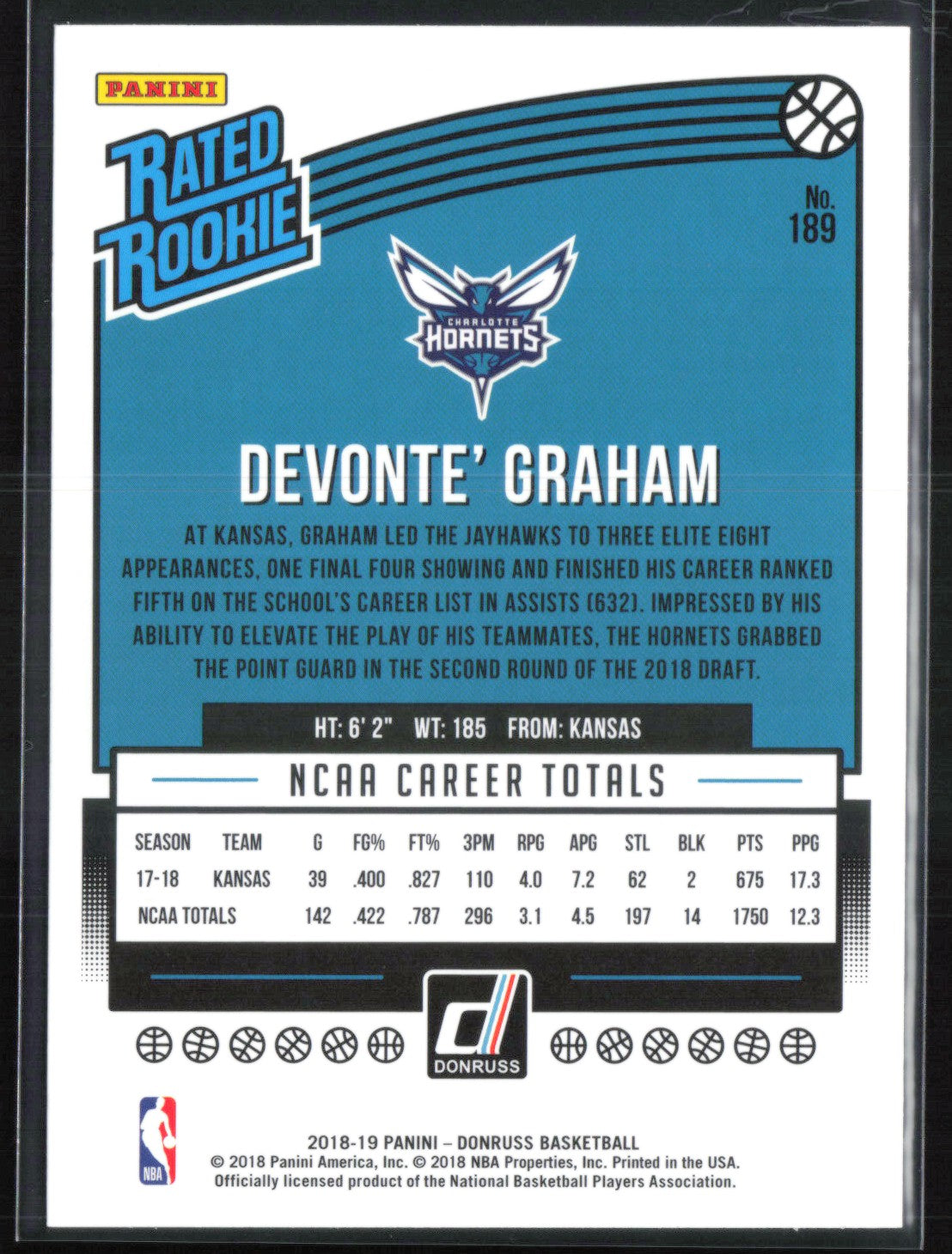 Devonte' Graham RC