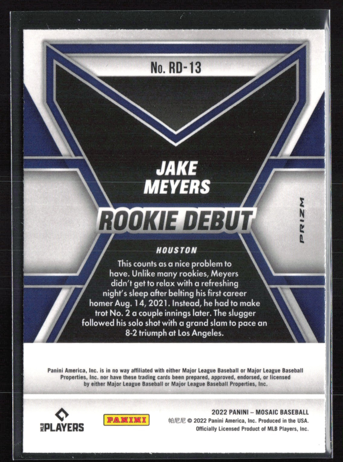 Jake Meyers RC Green Mosaic