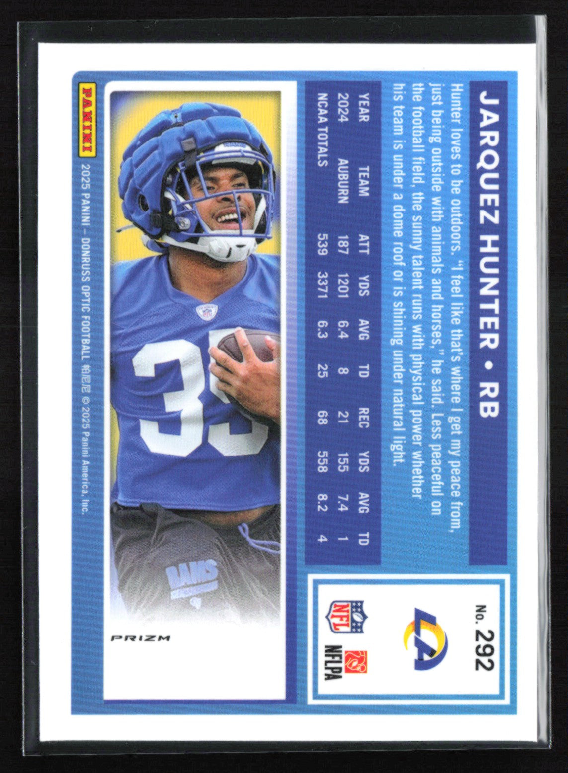 Jarquez Hunter RC Blue Scope