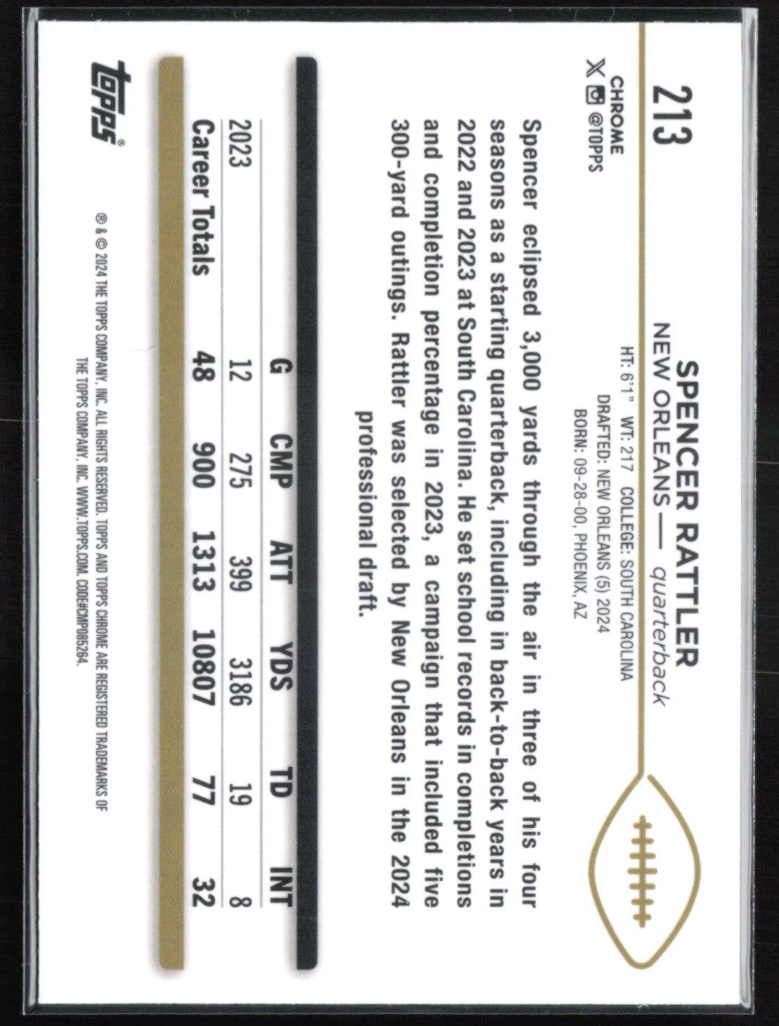 Spencer Rattler RC Prism Refractor
