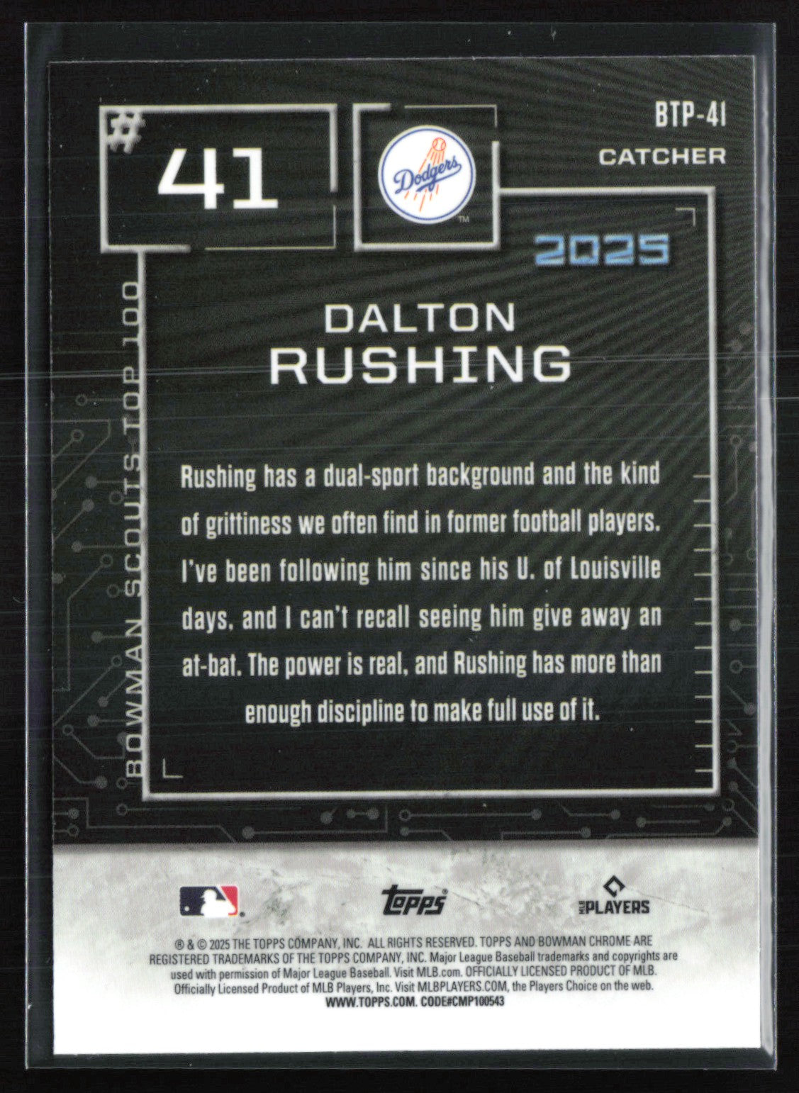 Dalton Rushing Top 100