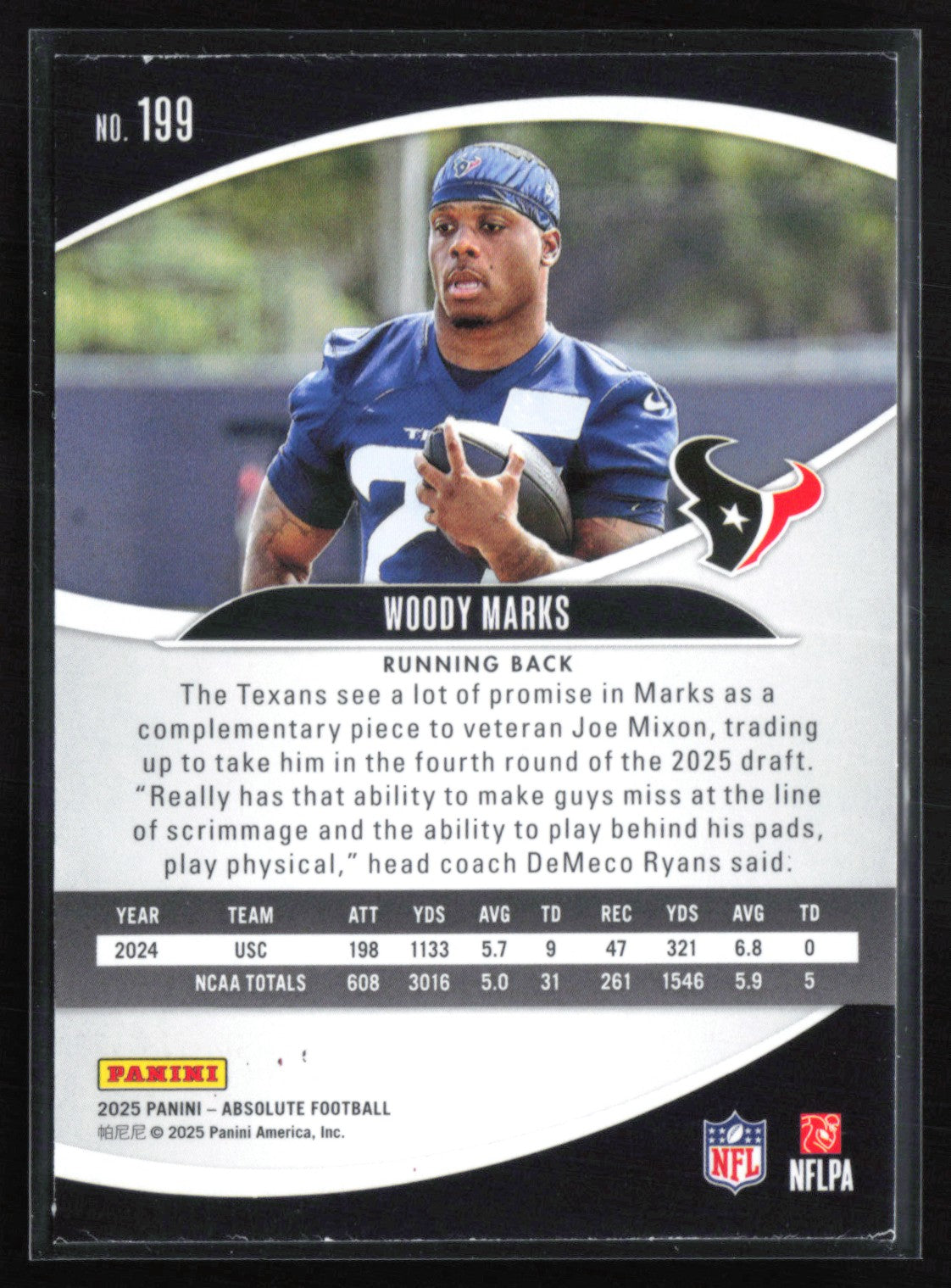 Woody Marks RC Plaid