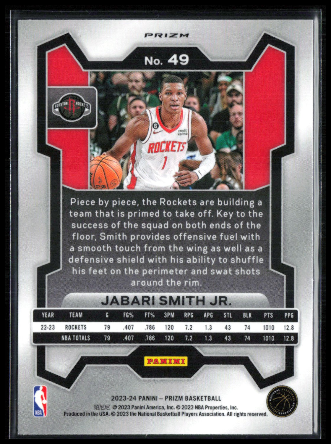 Jabari Smith Jr. Red Ice