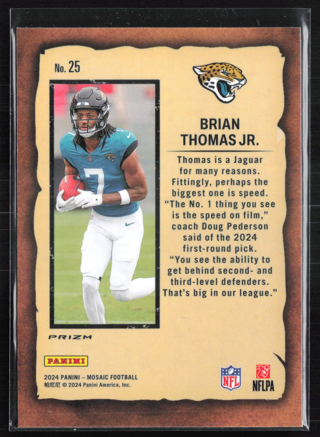 Brian Thomas Jr. RC Mosaic Prizm