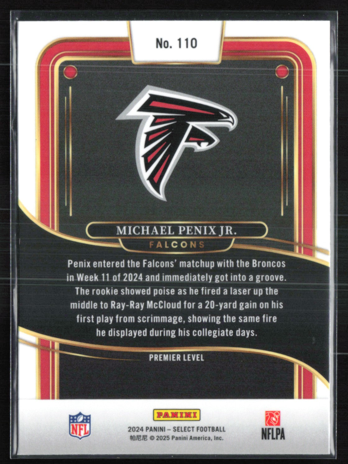 Michael Penix Jr. RC Premier Level