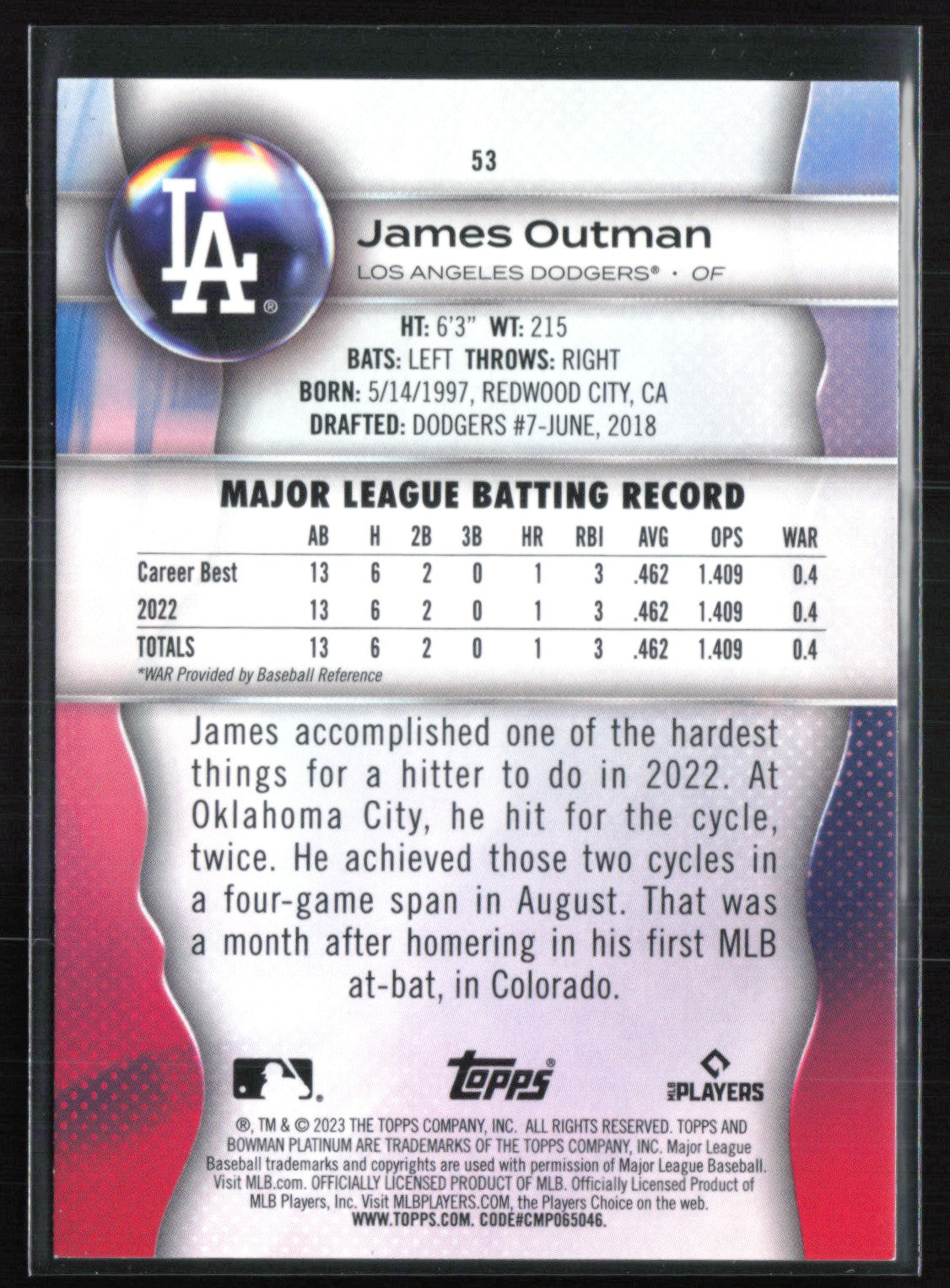 James Outman RC