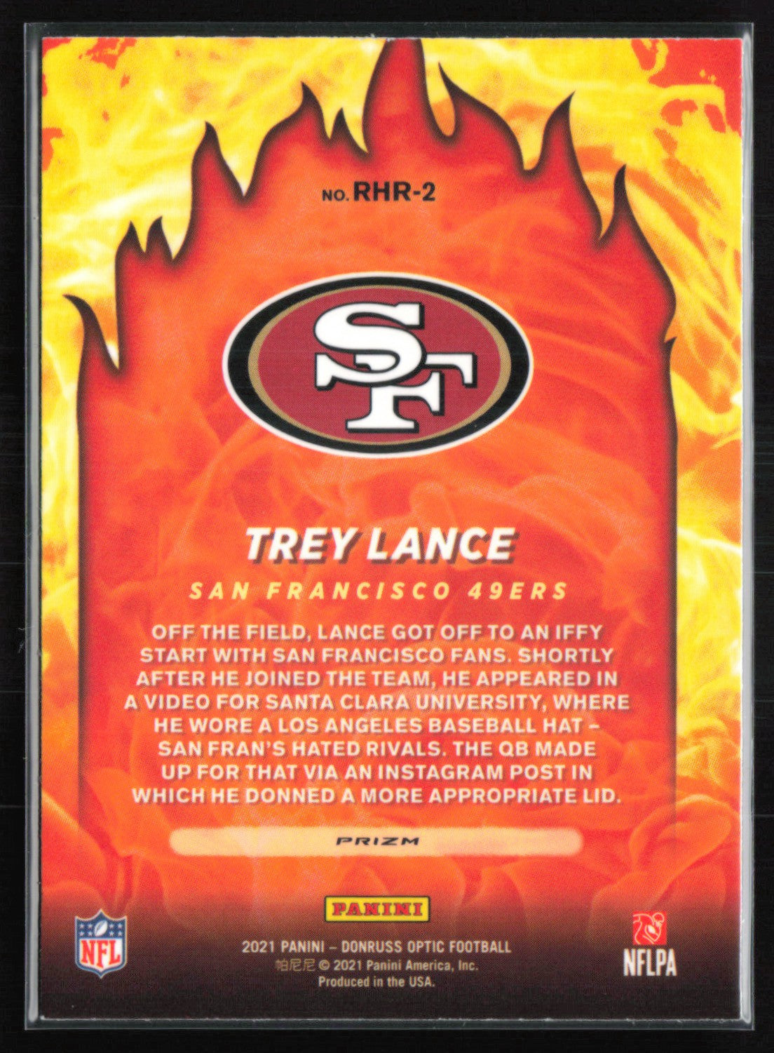 Trey Lance RC Holo