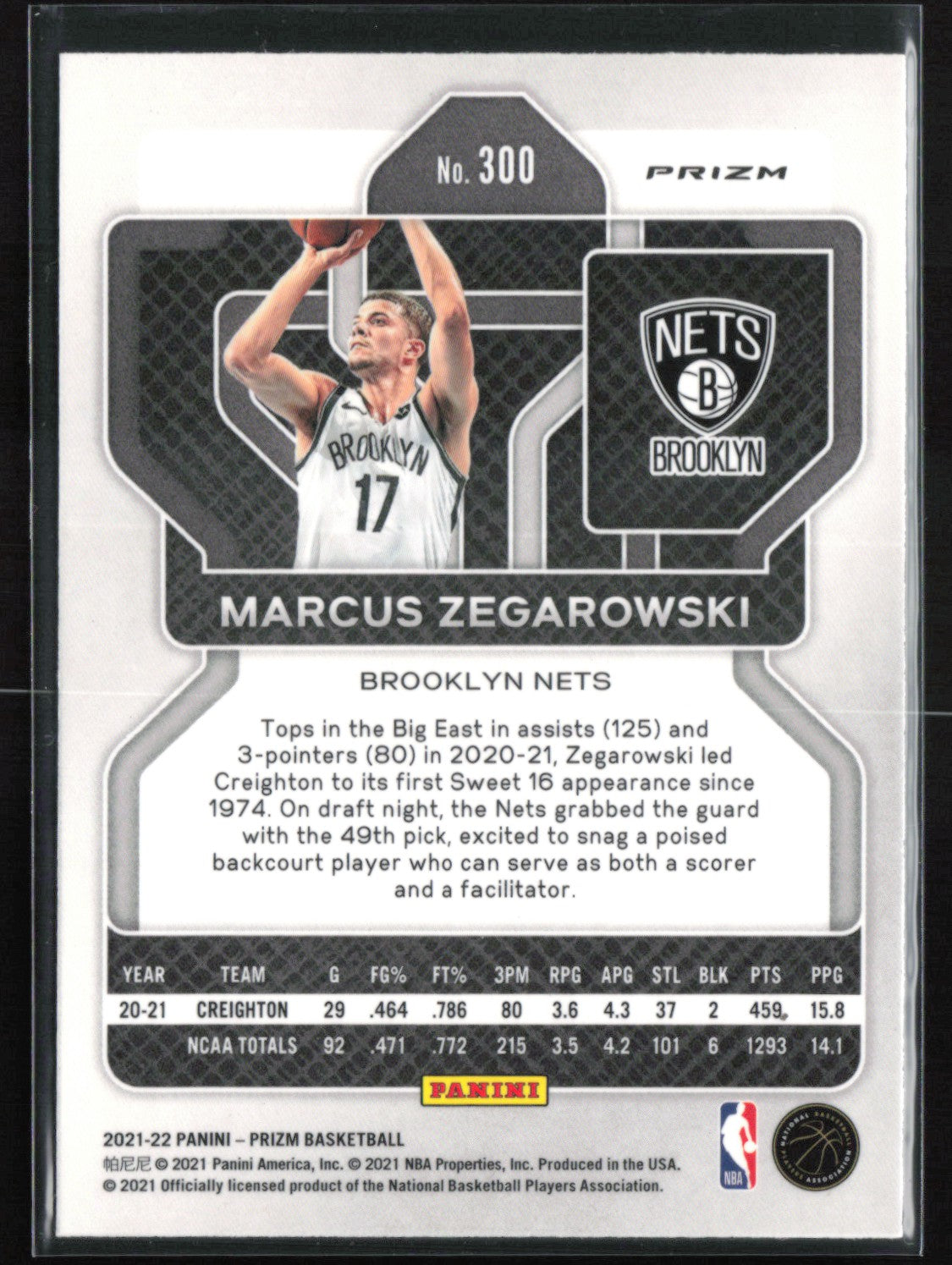 Marcus Zegarowski RC Ice