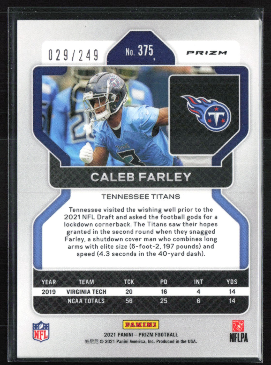 Caleb Farley RC Orange /249