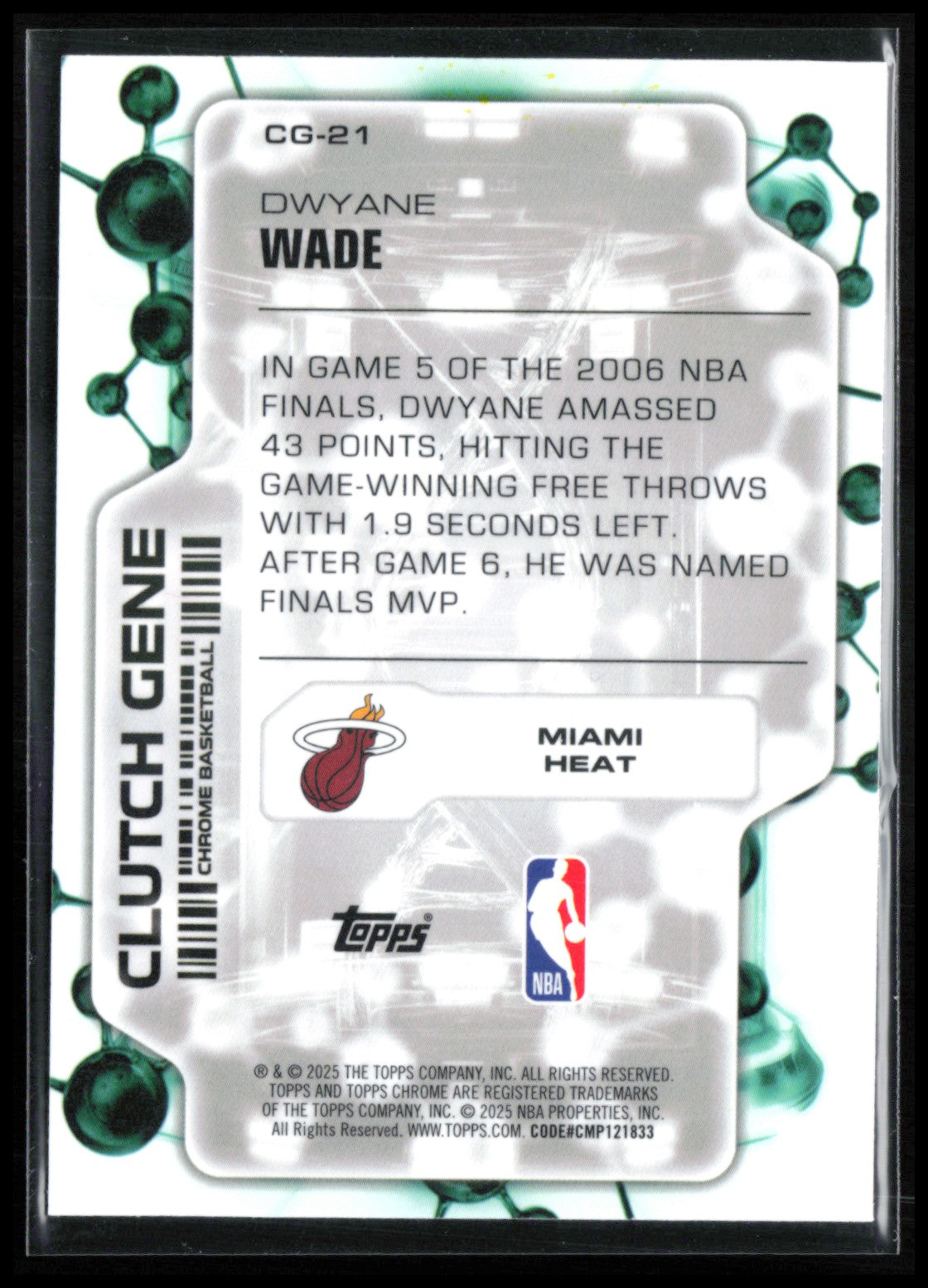 Dwyane Wade Clutch Gene