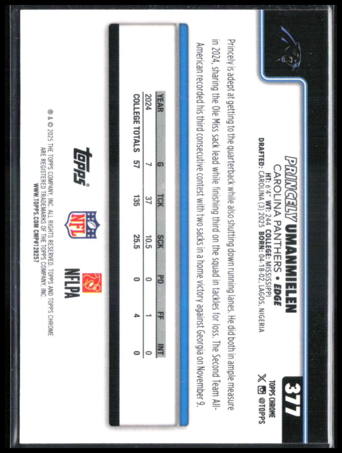 Princely Umanmielen RC Pigskin Parallel