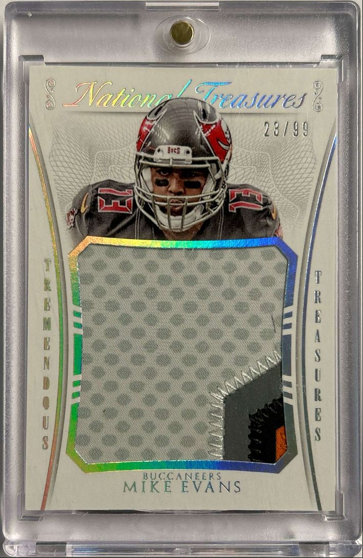 Mike Evans Jumbo Patch /99 NT Tremendous Treasures