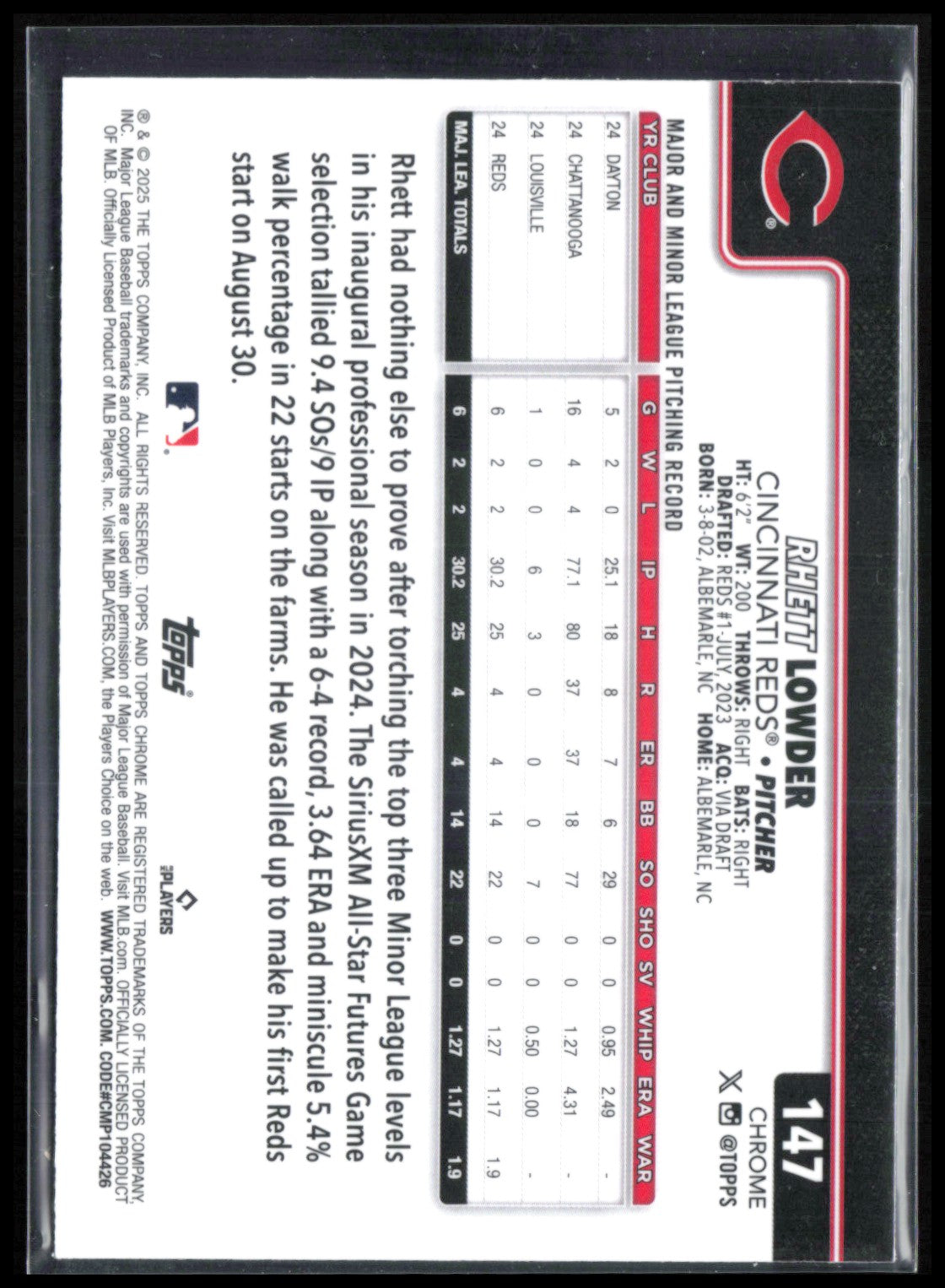 Rhett Lowder RC Prism Refractor