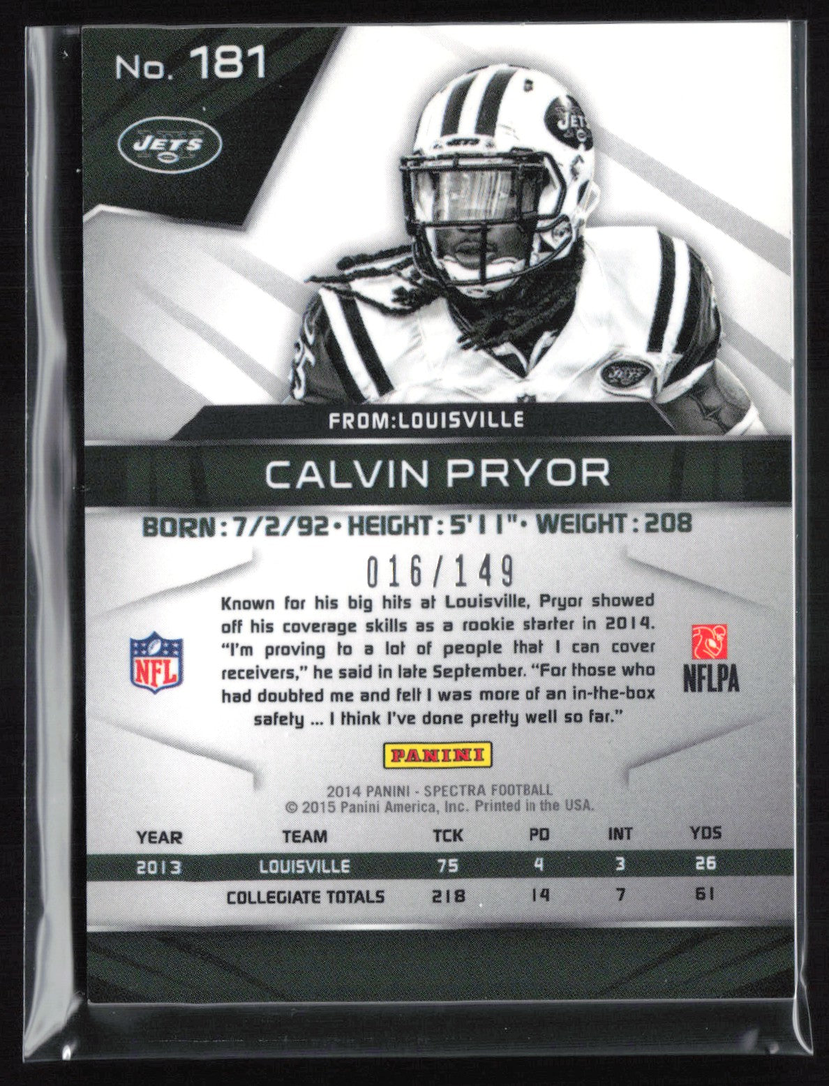 Calvin Pryor RC /149
