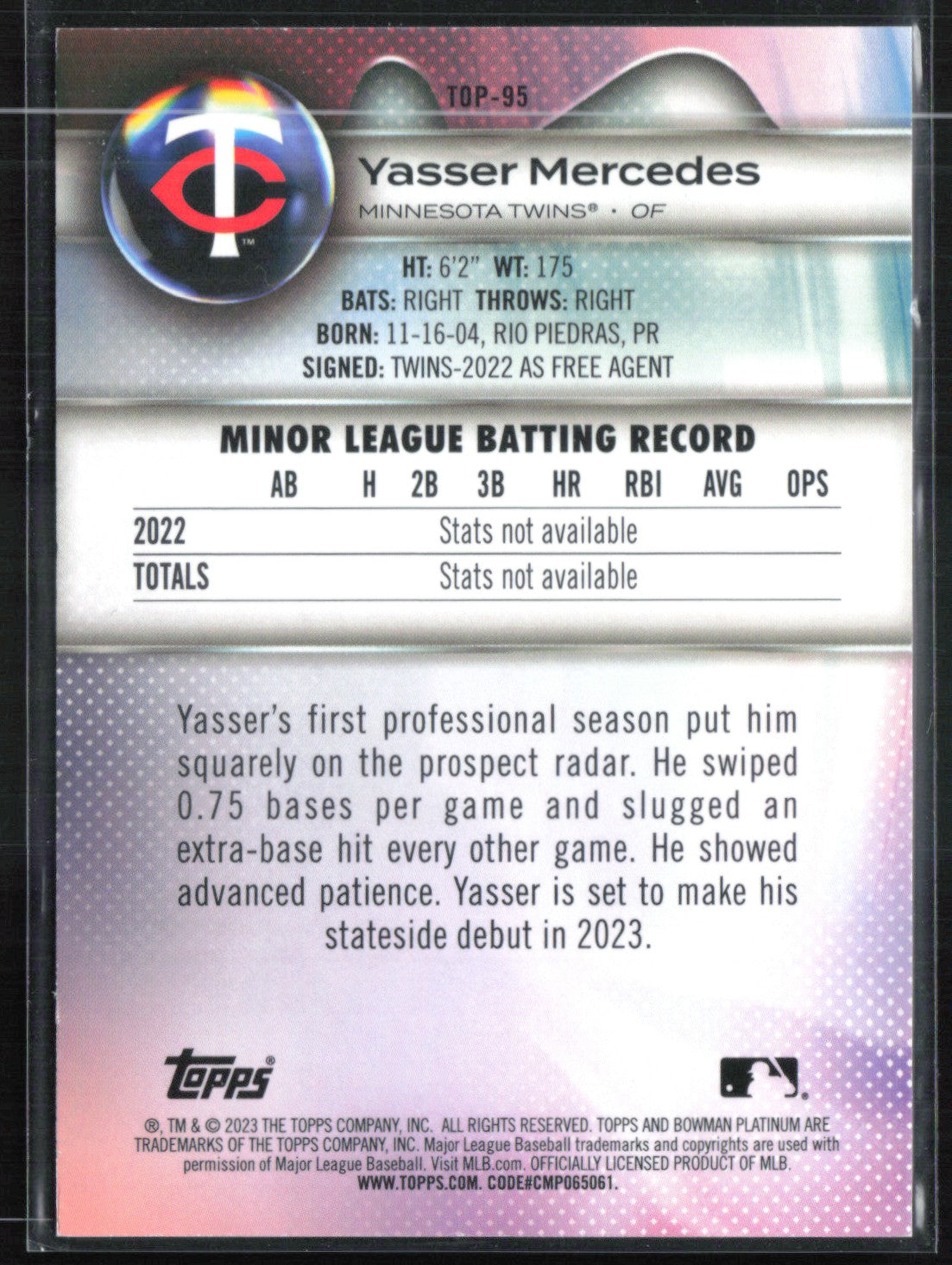 Yasser Mercedes /250