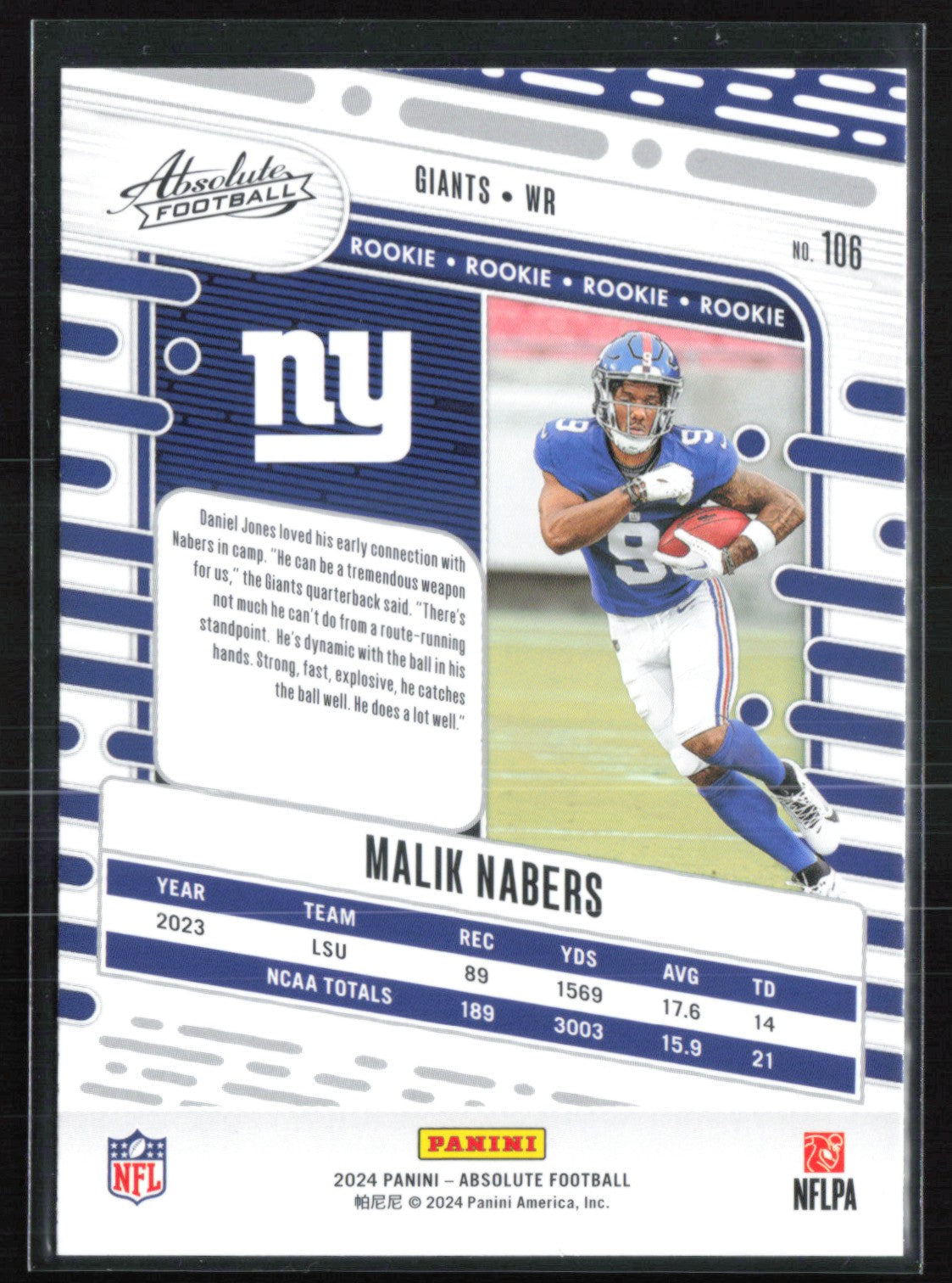 Malik Nabers RC