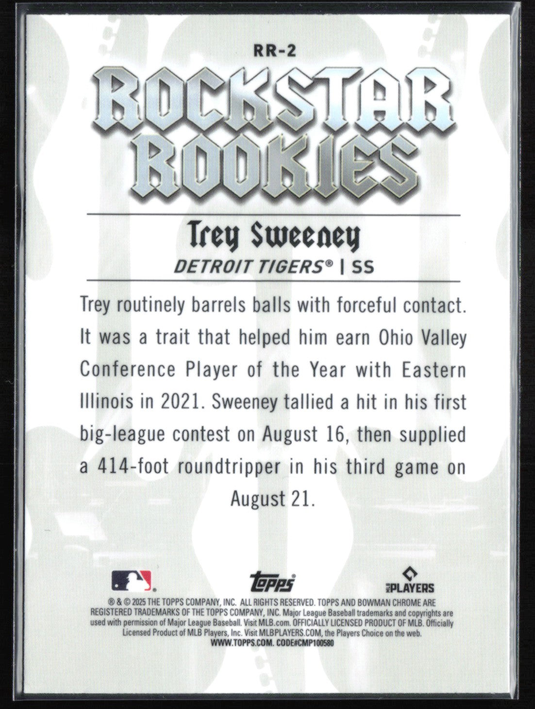 Trey Sweeney RC