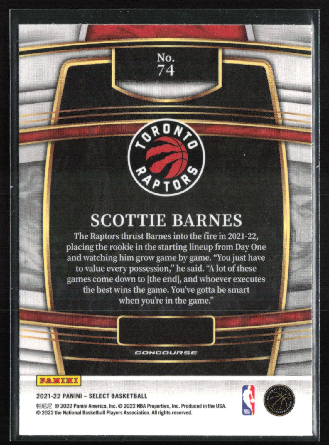 Scottie Barnes RC