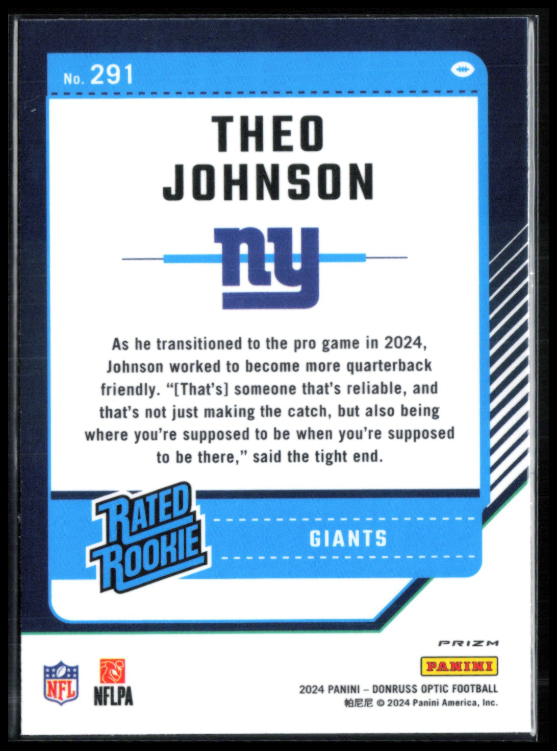 Theo Johnson RC Purple Shock