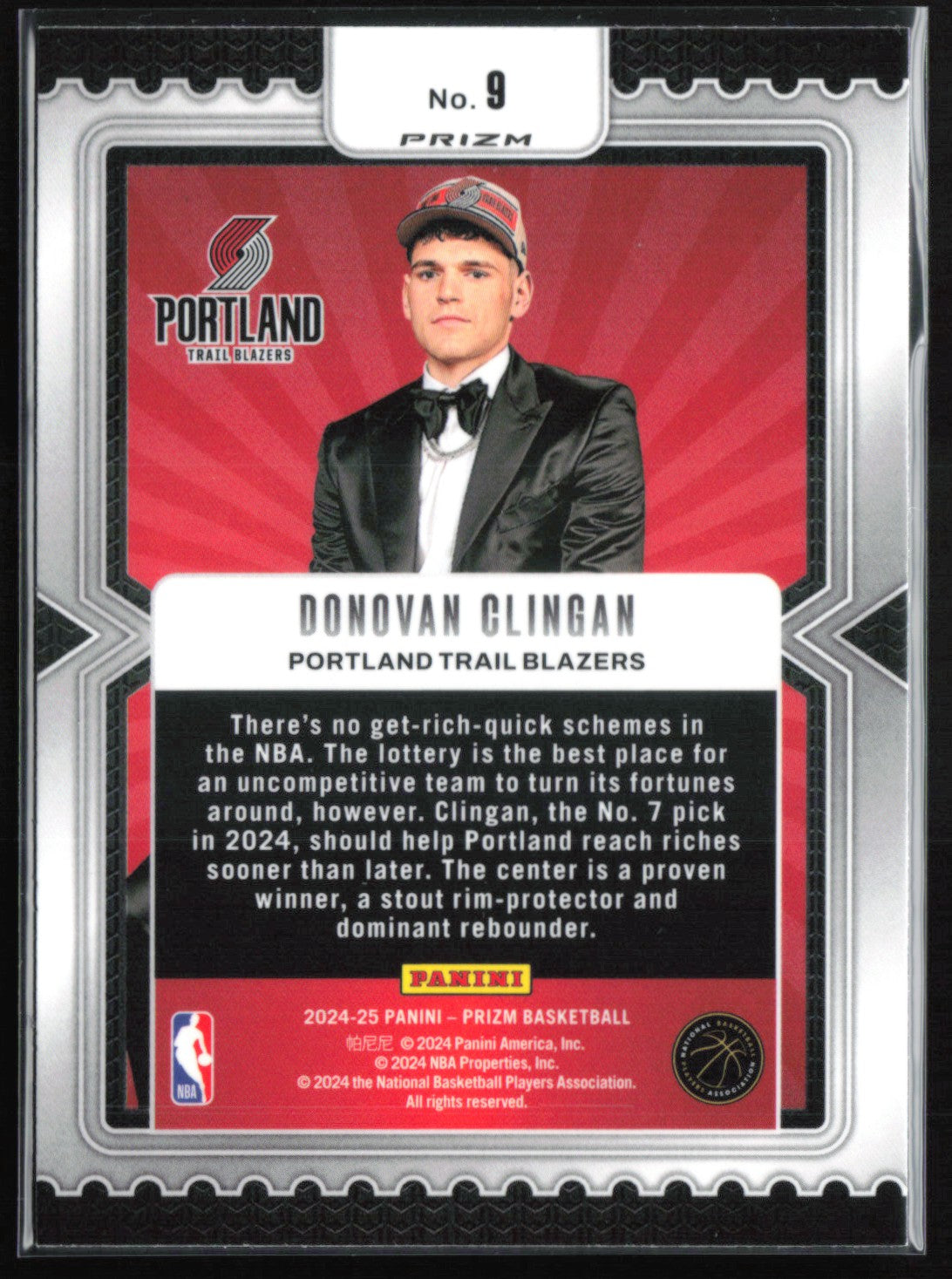 Donovan Clingan RC Silver