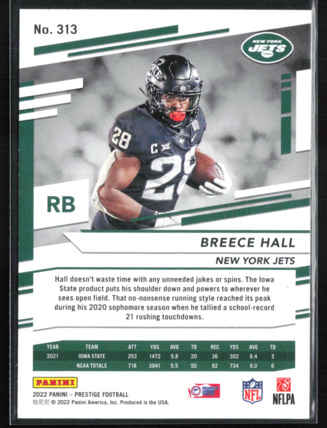 Breece Hall RC Laser