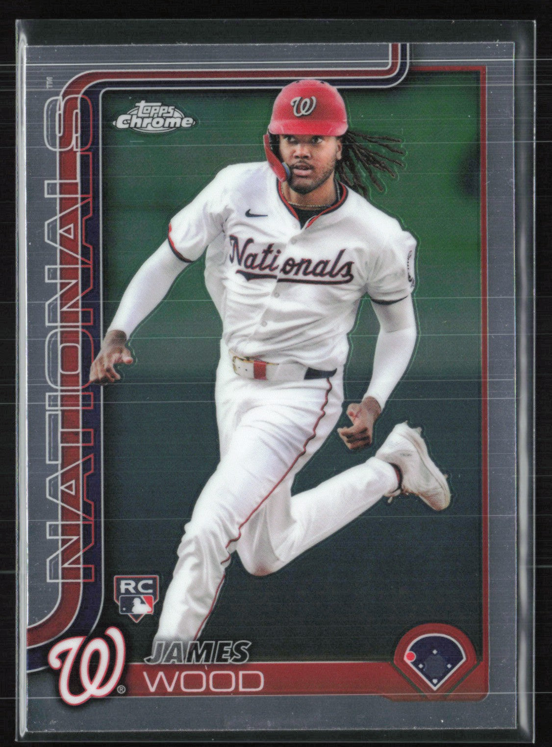 2025 Topps Chrome 132 James Wood RC – Dollar Box