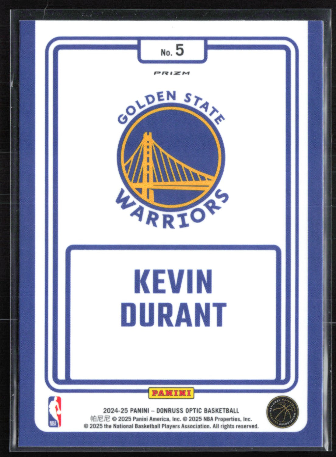 Kevin Durant Winner Stays Purple Holo