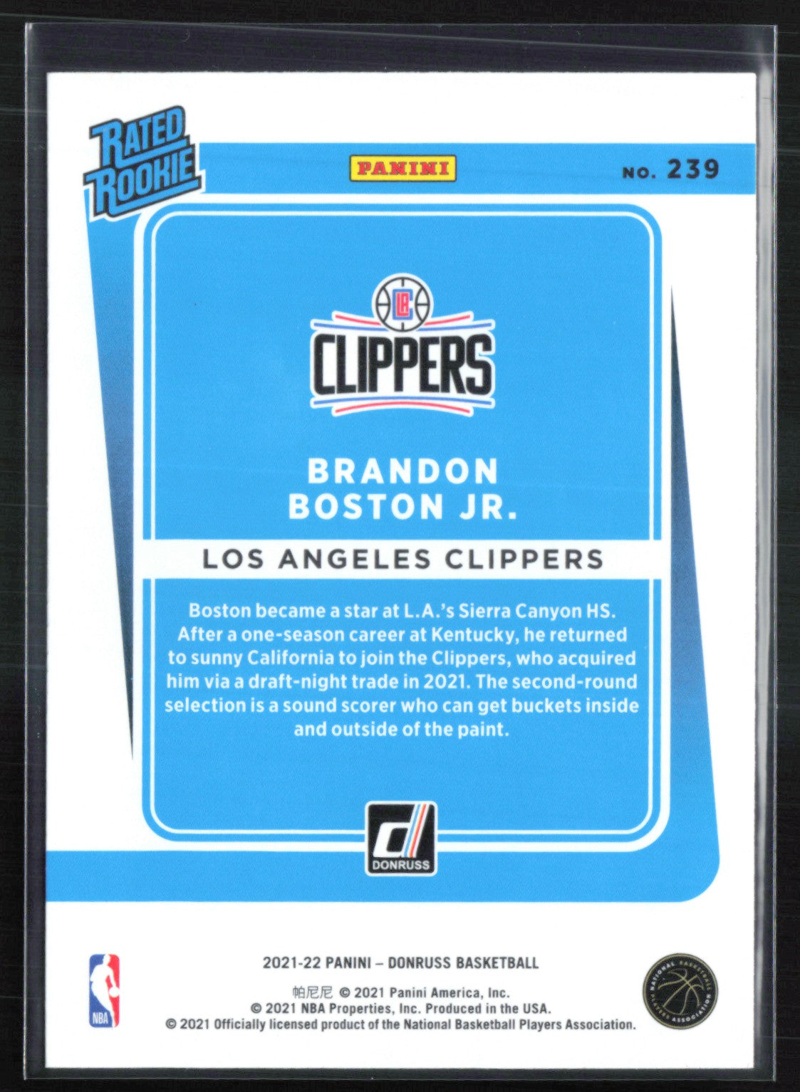 Brandon Boston Jr. RC Orange Laser