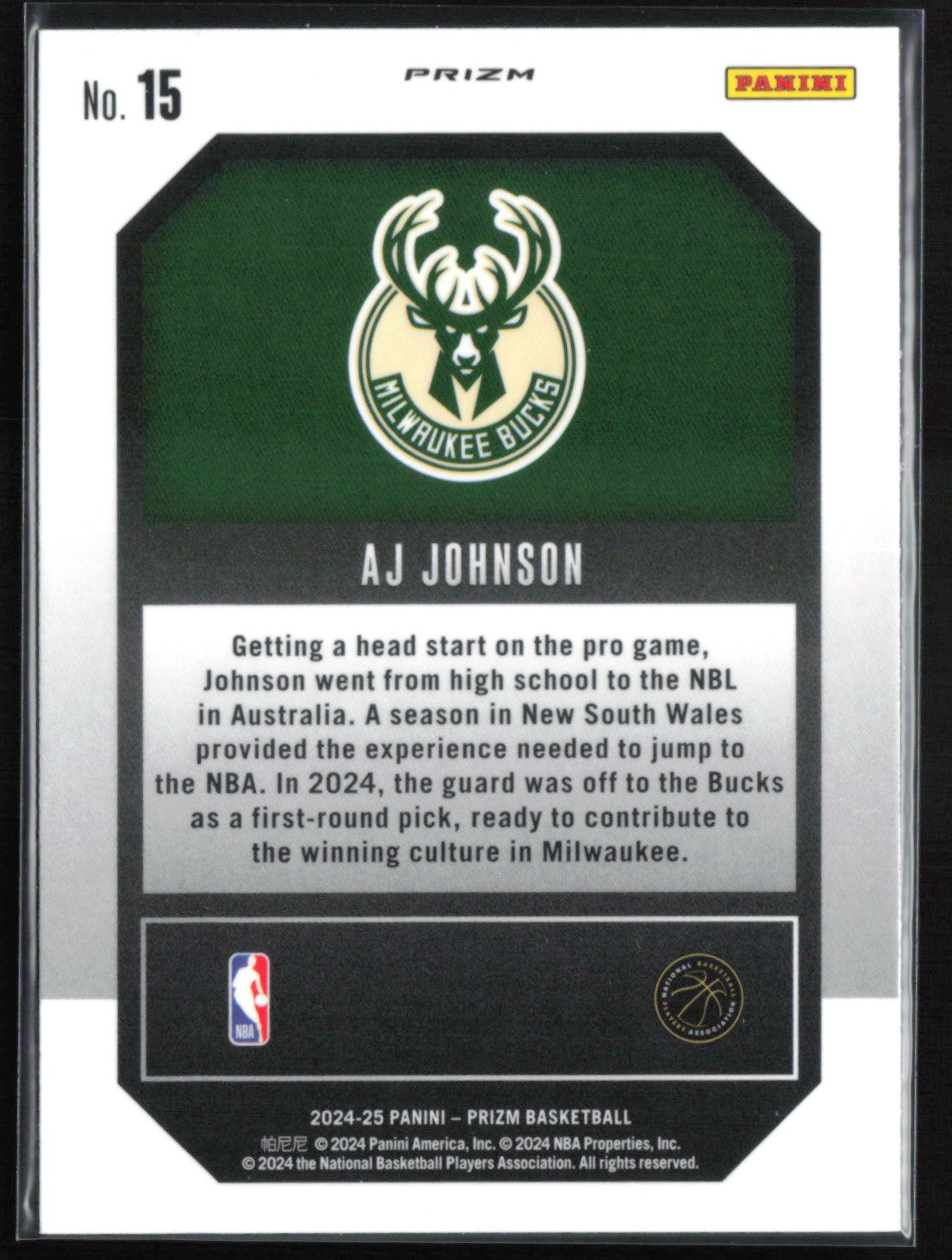 AJ Johnson RC Silver