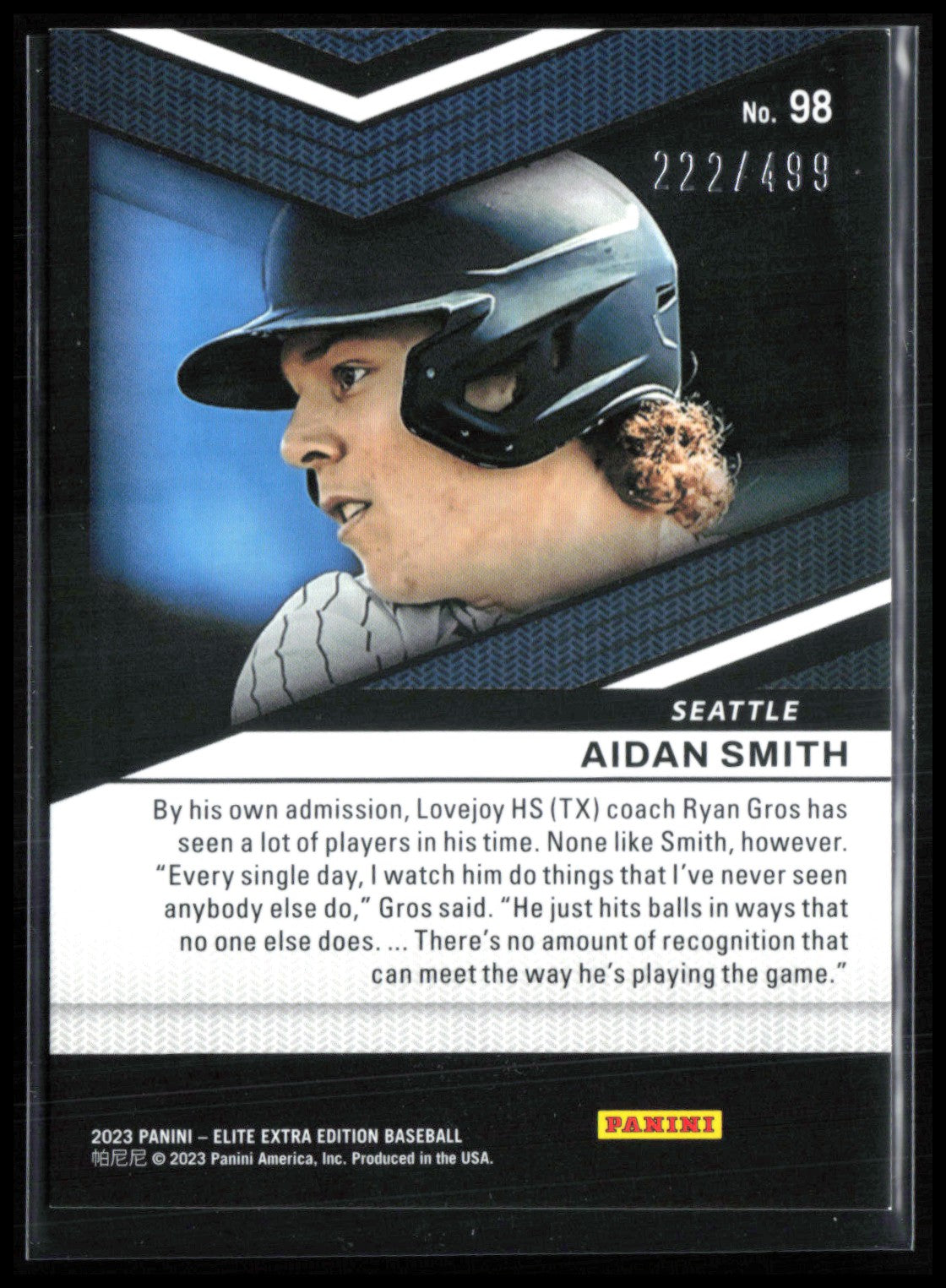 Aidan Smith Green /499