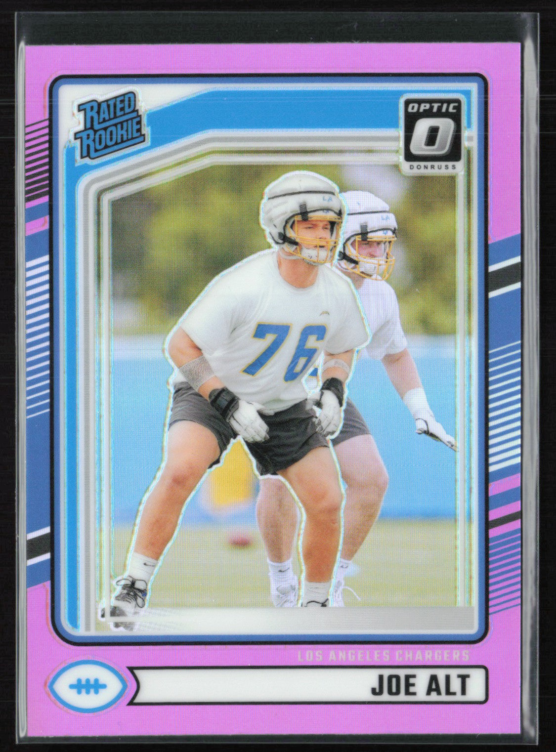 2024 Donruss Optic Rated Rookies Preview 320 Joe Alt RC Pink